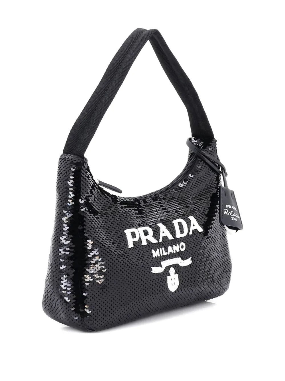 Pre-OwnedPrada Pre-OwnedRe-Edition 2000 Sequins Mini hobo bag