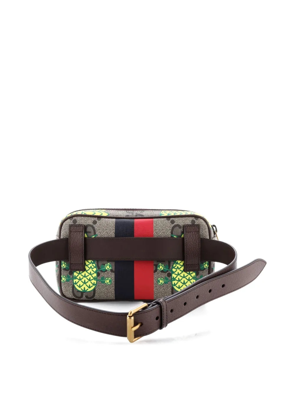 Pre-OwnedGucci Pre-OwnedZip Printed GG Coated Canvas belt bag