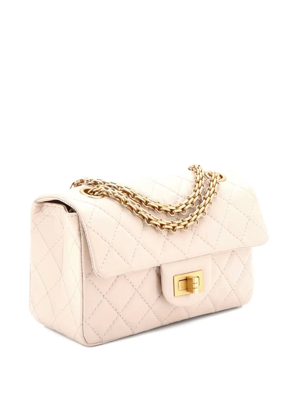 Pre-OwnedCHANEL Pre-OwnedReissue 2.55 Flap Bag Quilted Aged Calfskin Mini crossbody bag
