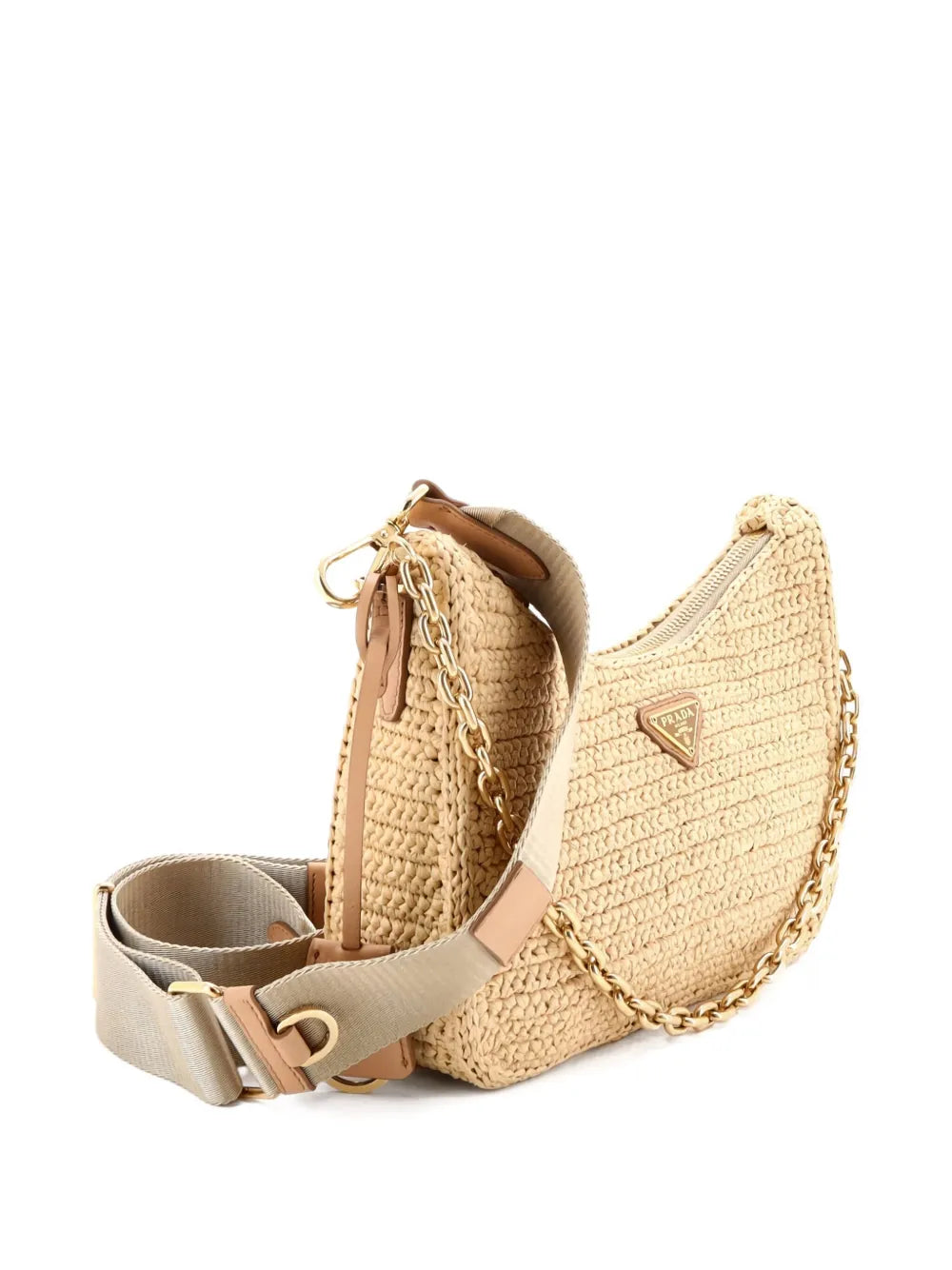 Pre-OwnedPrada Pre-OwnedRe-Edition 2005 Shoulder Bag Raffia Small crossbody bag