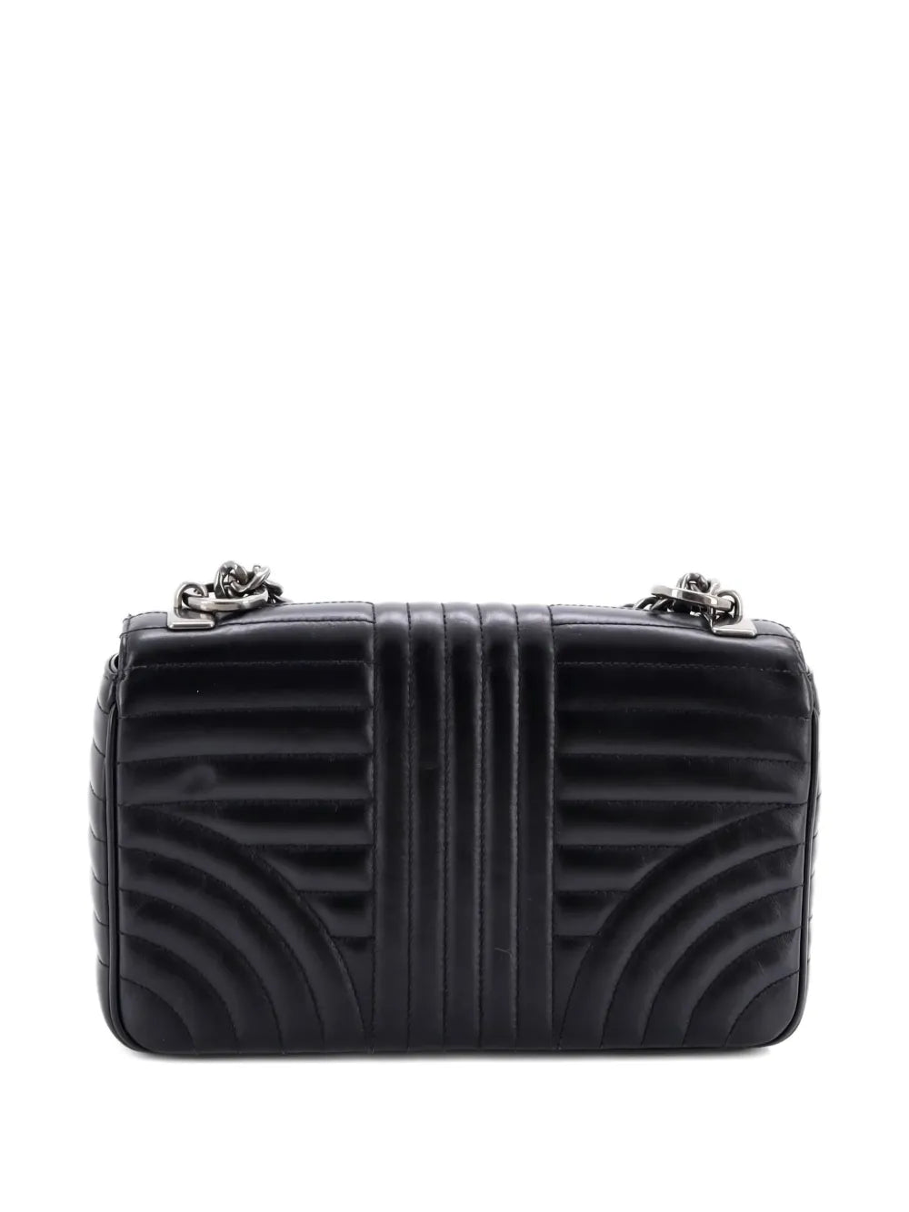 Pre-OwnedPrada Pre-OwnedChain Flap Shoulder Bag Diagramme Quilted Leather Medium crossbody bag