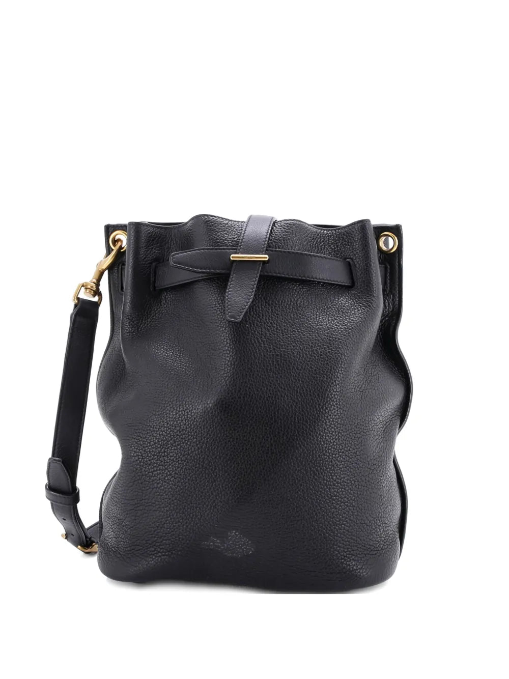 Pre-OwnedSaint Laurent Pre-OwnedBoucle Leather bucket bag