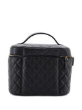 Pre-OwnedCHANEL Pre-OwnedClassic Vanity Case Quilted Caviar Large satchel