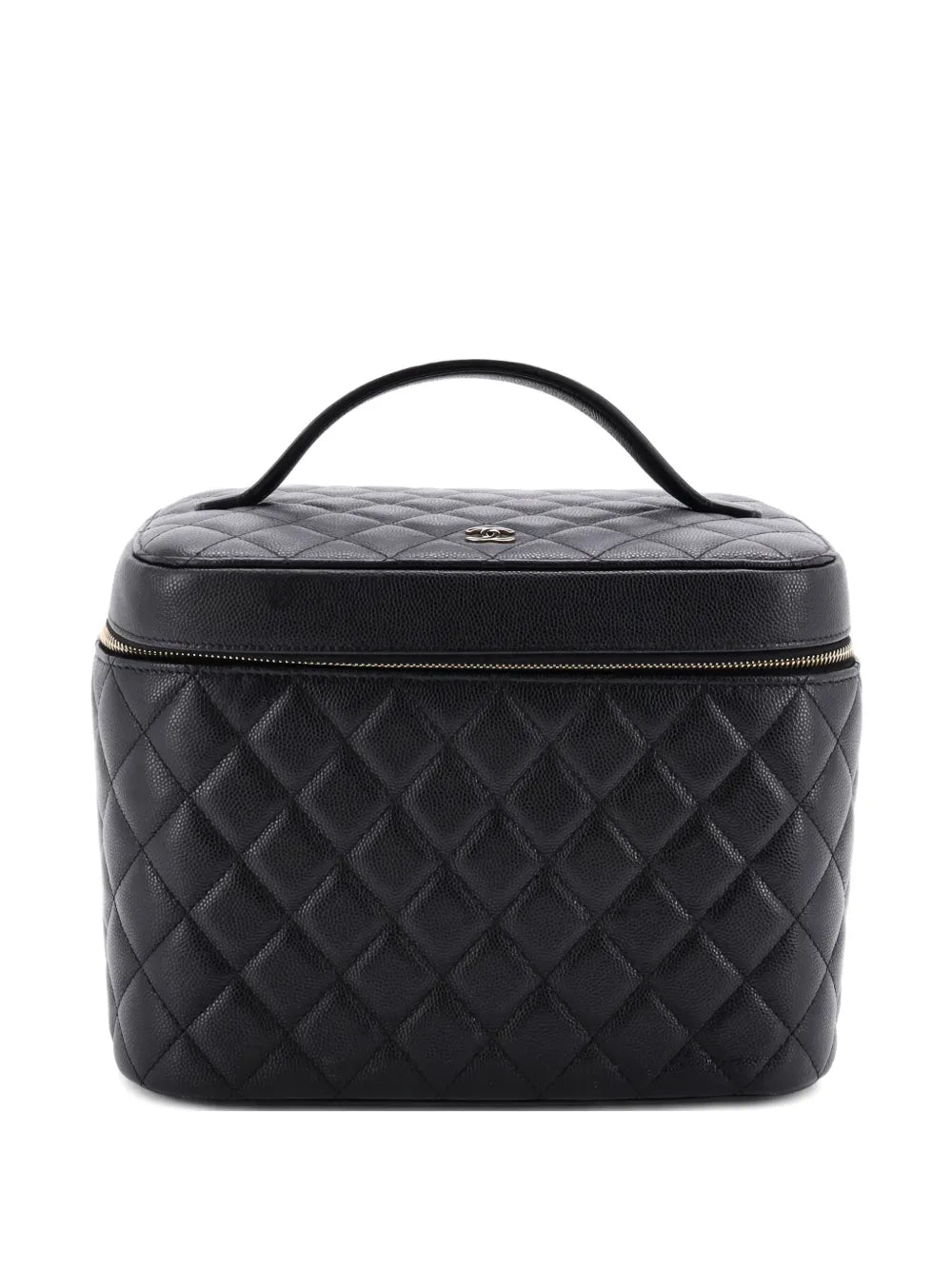 Pre-OwnedCHANEL Pre-OwnedClassic Vanity Case Quilted Caviar Large satchel