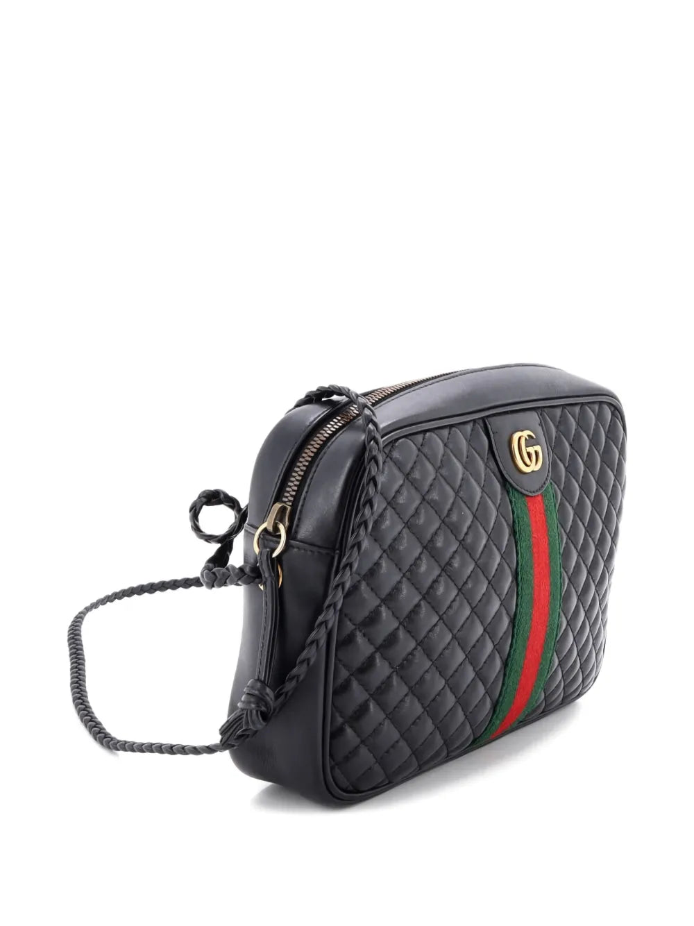 Pre-OwnedGucci Pre-OwnedTrapuntata Camera Bag Quilted Leather Small crossbody bag