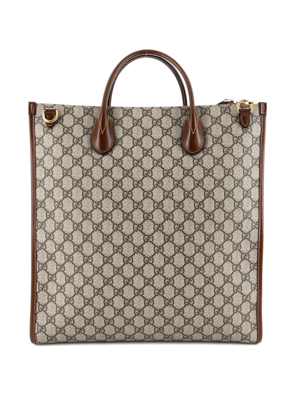 Pre-OwnedGucci Pre-OwnedInterlocking G GG Coated Canvas Vertical tote bag
