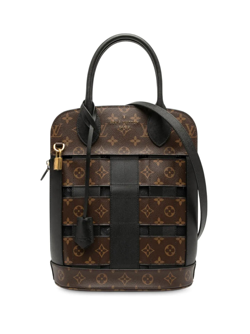 Pre-OwnedLouis Vuitton Pre-Owned2017 Monogram Tressage Tote satchel