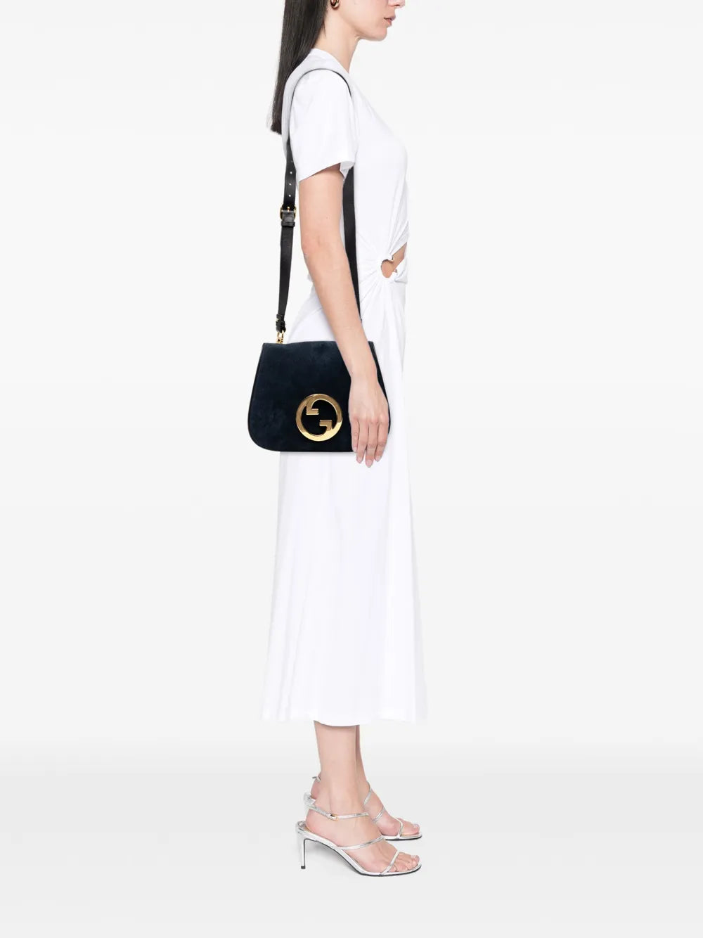 Pre-OwnedGucci Pre-Owned2016-2025 Medium Suede Blondie crossbody bag