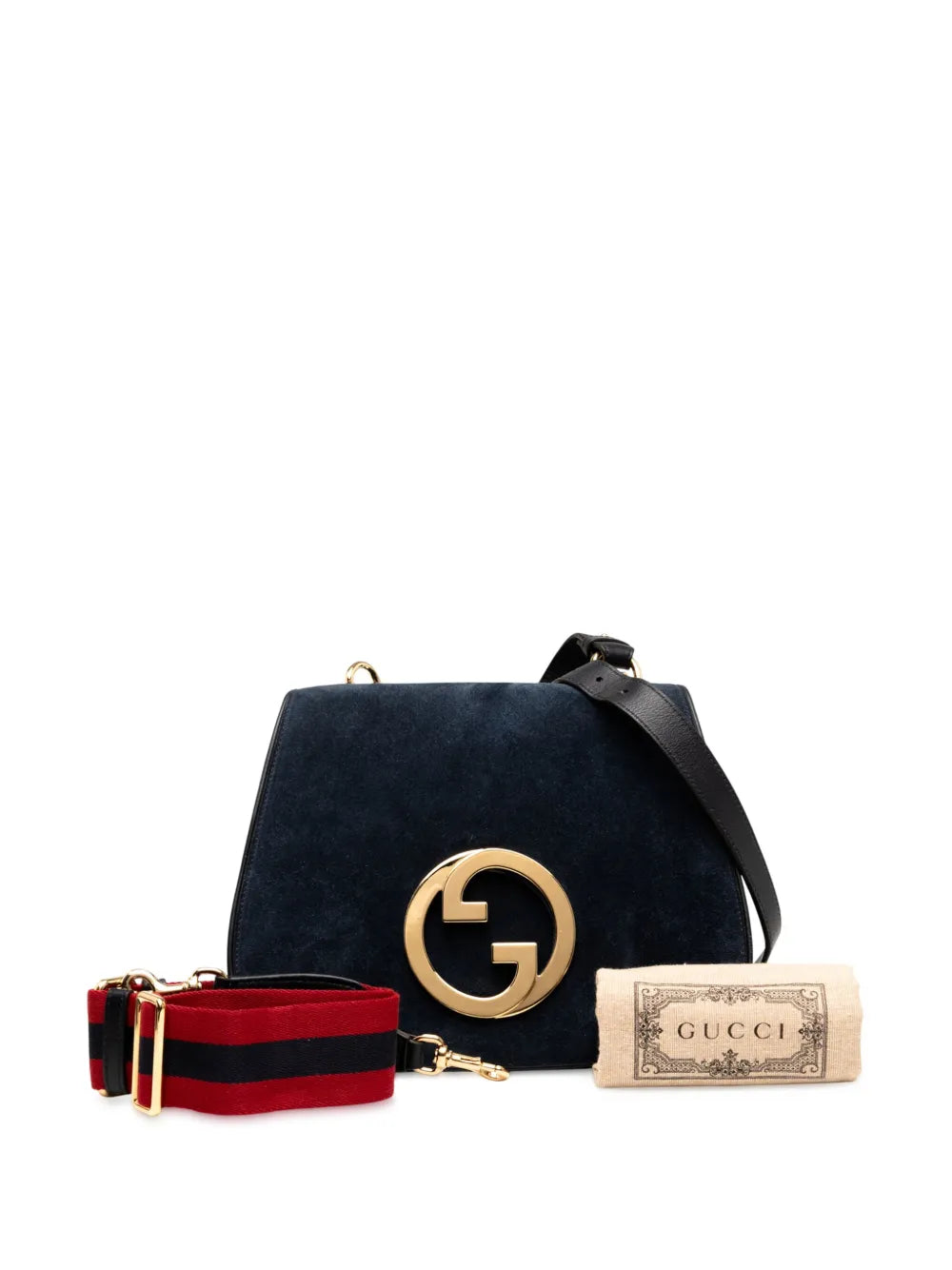 Pre-OwnedGucci Pre-Owned2016-2025 Medium Suede Blondie crossbody bag