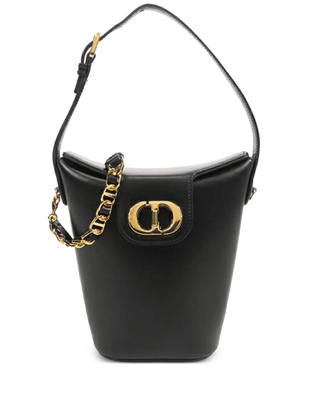 Pre-OwnedChristian Dior Pre-Owned2021-2025 Mini Calfskin 30 Montaigne Amber Bucket Bag satchel
