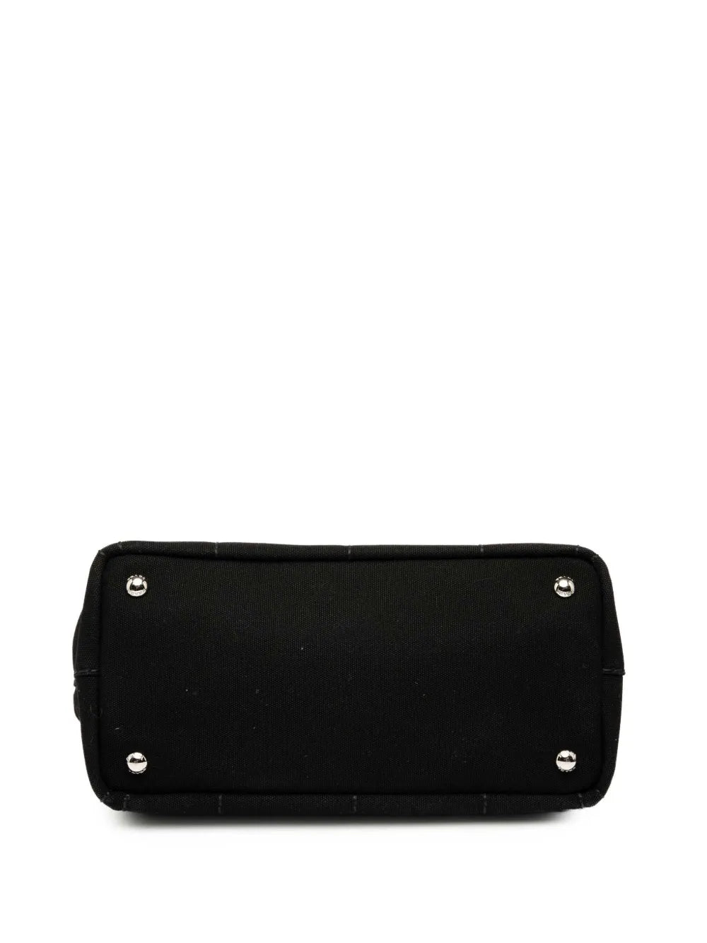 Pre-OwnedPrada Pre-Owned2013-2025 Canvas Wood Handle Canapa Logo satchel