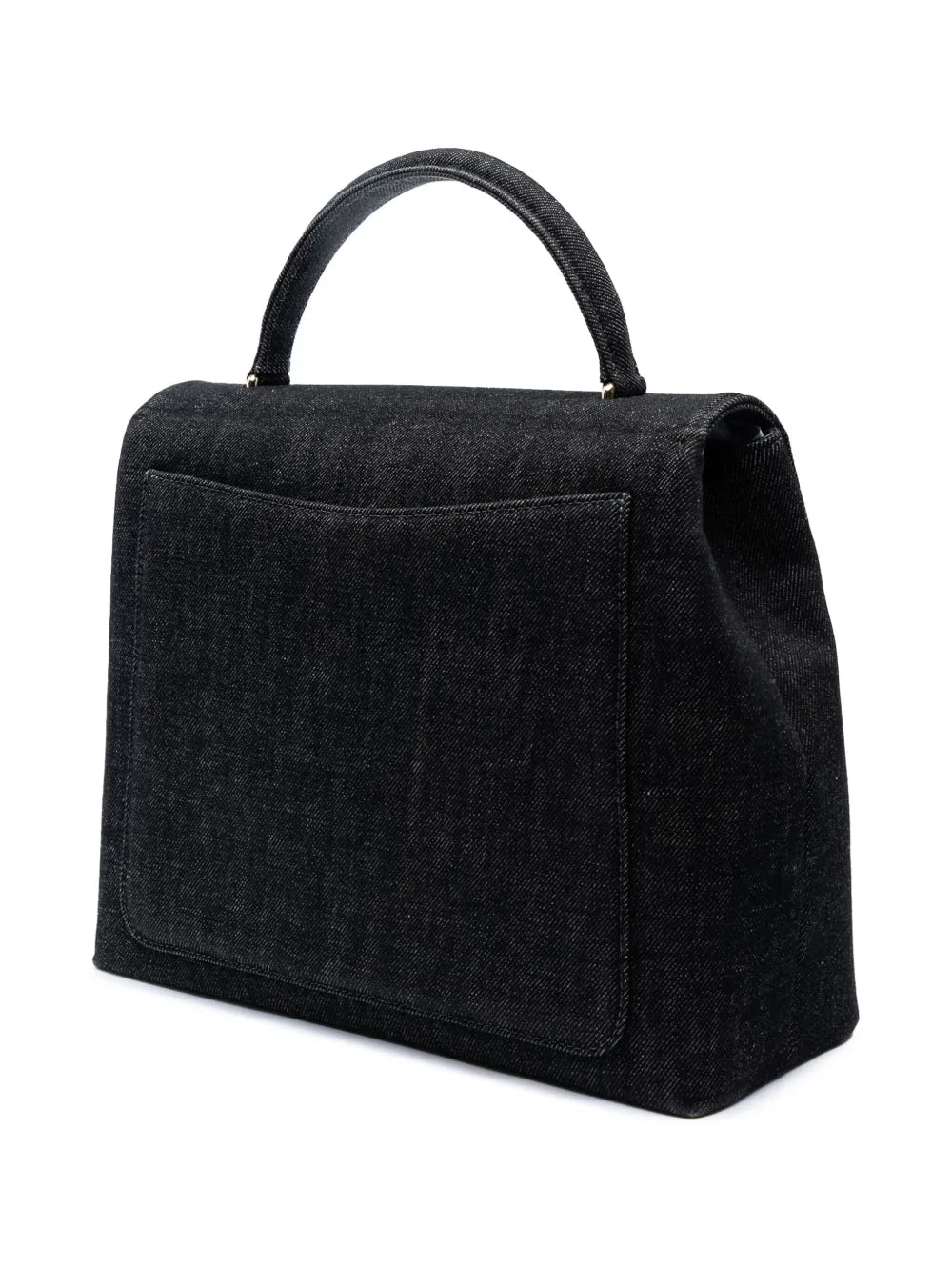 Pre-OwnedCHANEL Pre-Owned1997-1999 CC Denim Kelly Top Handle Bag handbag