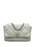 Pre-OwnedCHANEL Pre-Owned2021-2025 Maxi Lambskin 19 Flap satchel