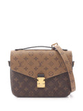 Pre-OwnedLouis Vuitton Pre-Owned2020 Monogram Reverse Pochette Metis satchel