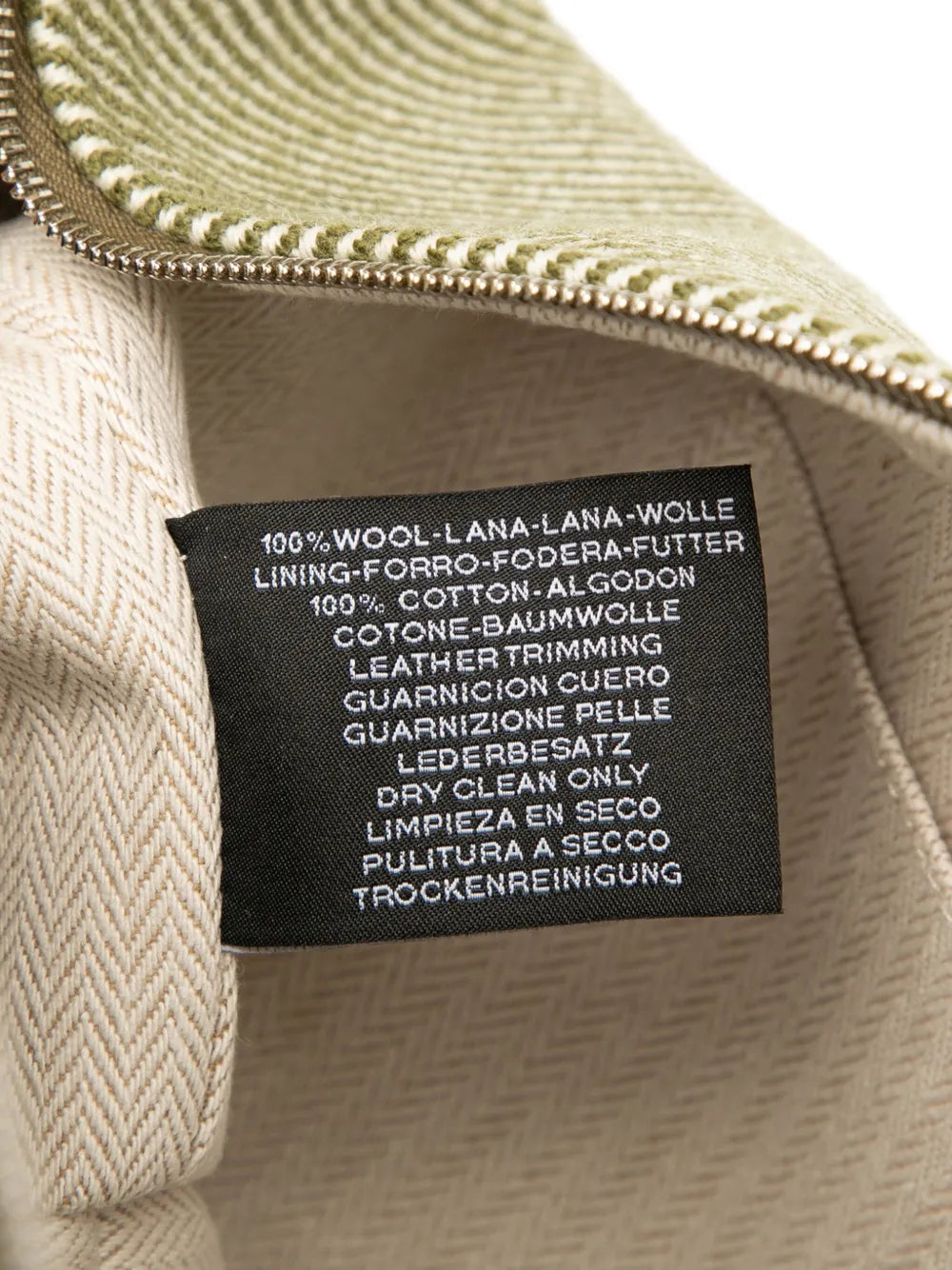 Pre-OwnedHermre-Owned2020-2025 Large Wool Bride A Brac H Natte Case vanity bag