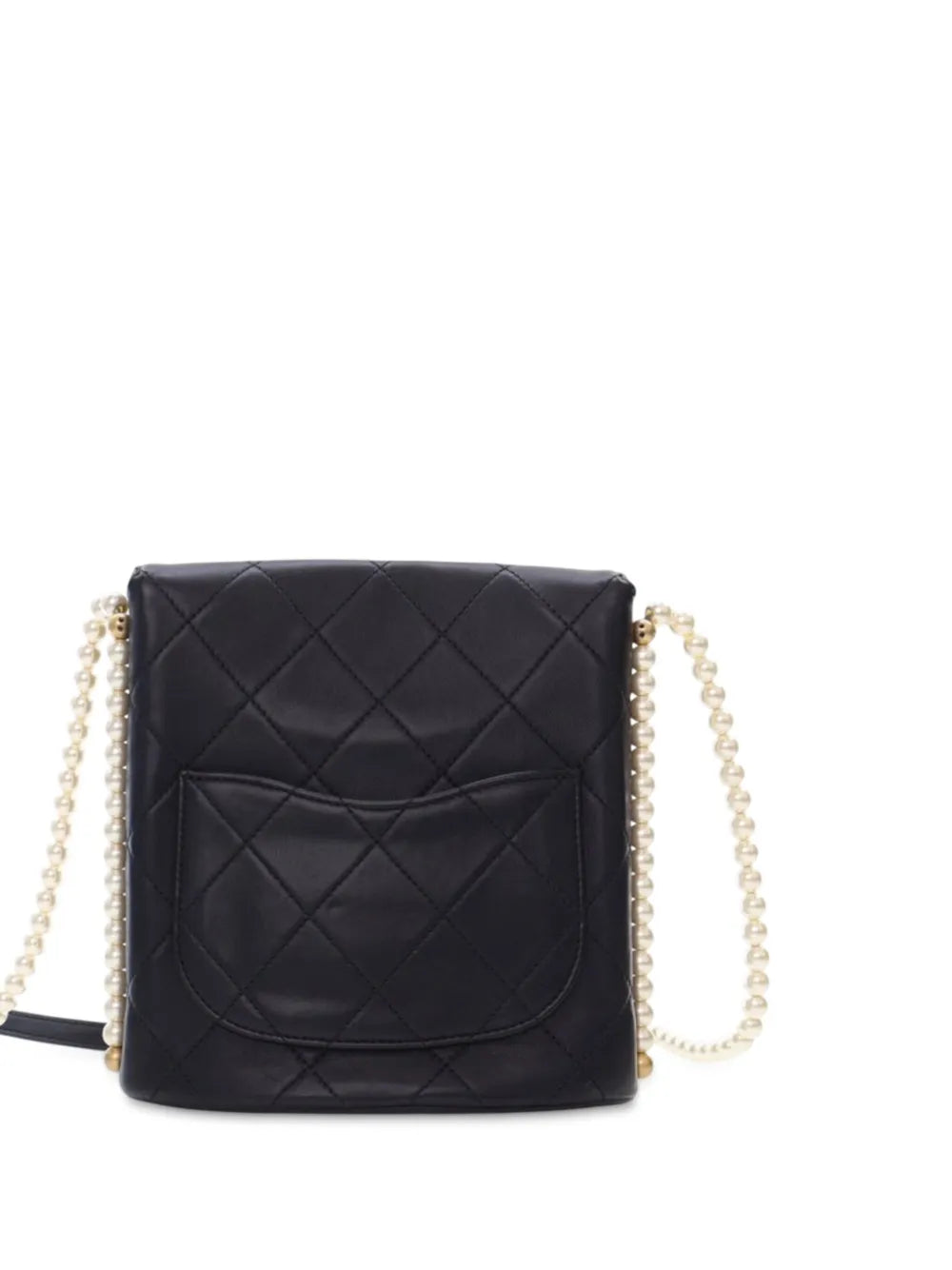 Pre-OwnedCHANEL Pre-Owned2021 Small Quilted Calfskin About Pearls Hobo crossbody bag