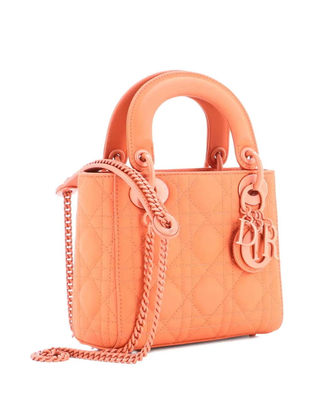 Pre-OwnedChristian Dior Pre-OwnedUltra Matte Lady Dior Chain Bag Cannage Quilt Calfskin Mini shoulder bag