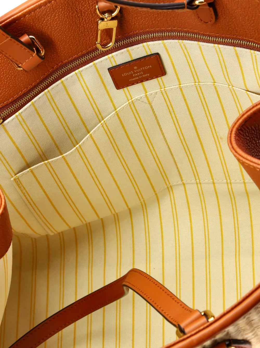 Pre-OwnedLouis Vuitton Pre-OwnedOnTheGo Tote Monogram Giant Raffia GM satchel