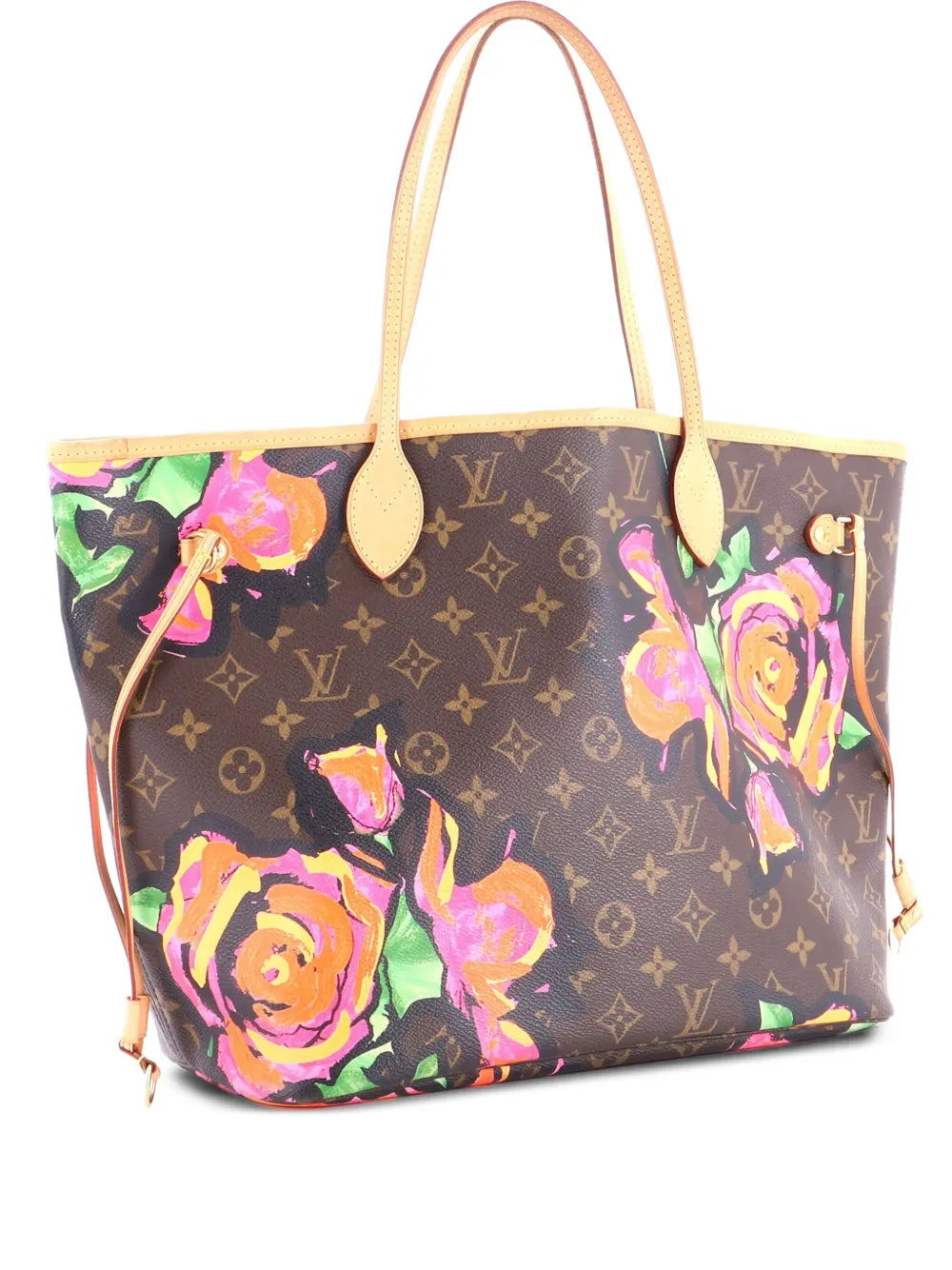 Pre-OwnedLouis Vuitton Pre-OwnedNeverfull Limited Edition Monogram Roses MM tote bag