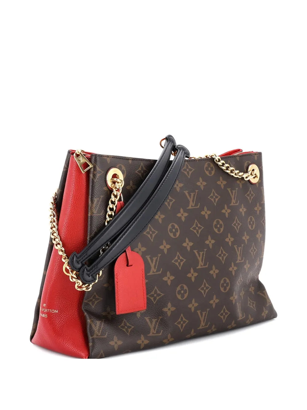 Pre-OwnedLouis Vuitton Pre-OwnedSurene Handbag Monogram Canvas with Leather MM shoulder bag