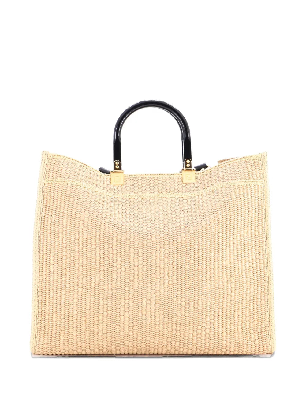 Pre-OwnedFendi Pre-OwnedSunshine Shopper Woven Raffia Medium tote bag