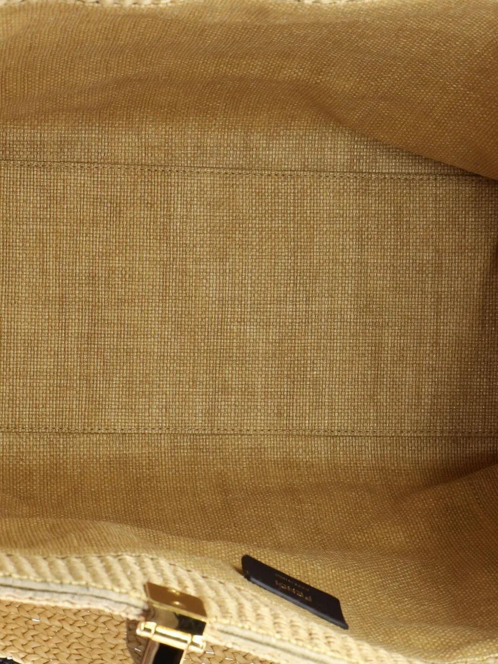 Pre-OwnedFendi Pre-OwnedSunshine Shopper Woven Raffia Medium tote bag