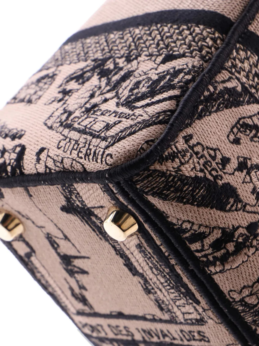 Pre-OwnedChristian Dior Pre-OwnedLady D-Lite Bag Embroidered Canvas Medium satchel