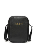 Fred Perryscotchgrain leather side bag