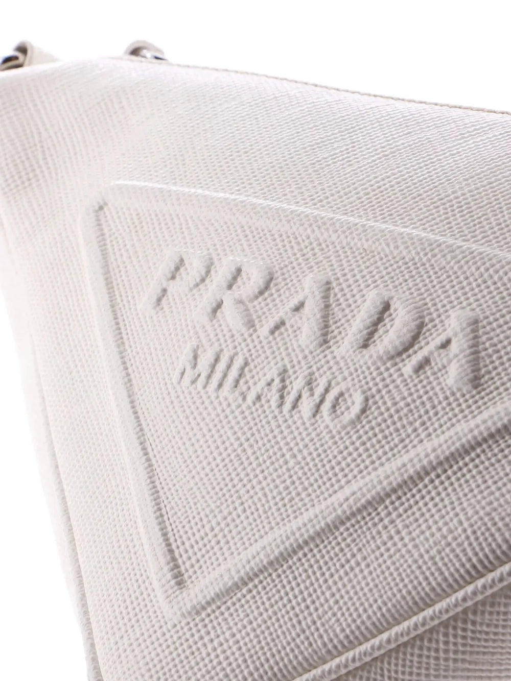 Pre-OwnedPrada Pre-OwnedTriangle Logo Zip Saffiano Leather Small crossbody bag