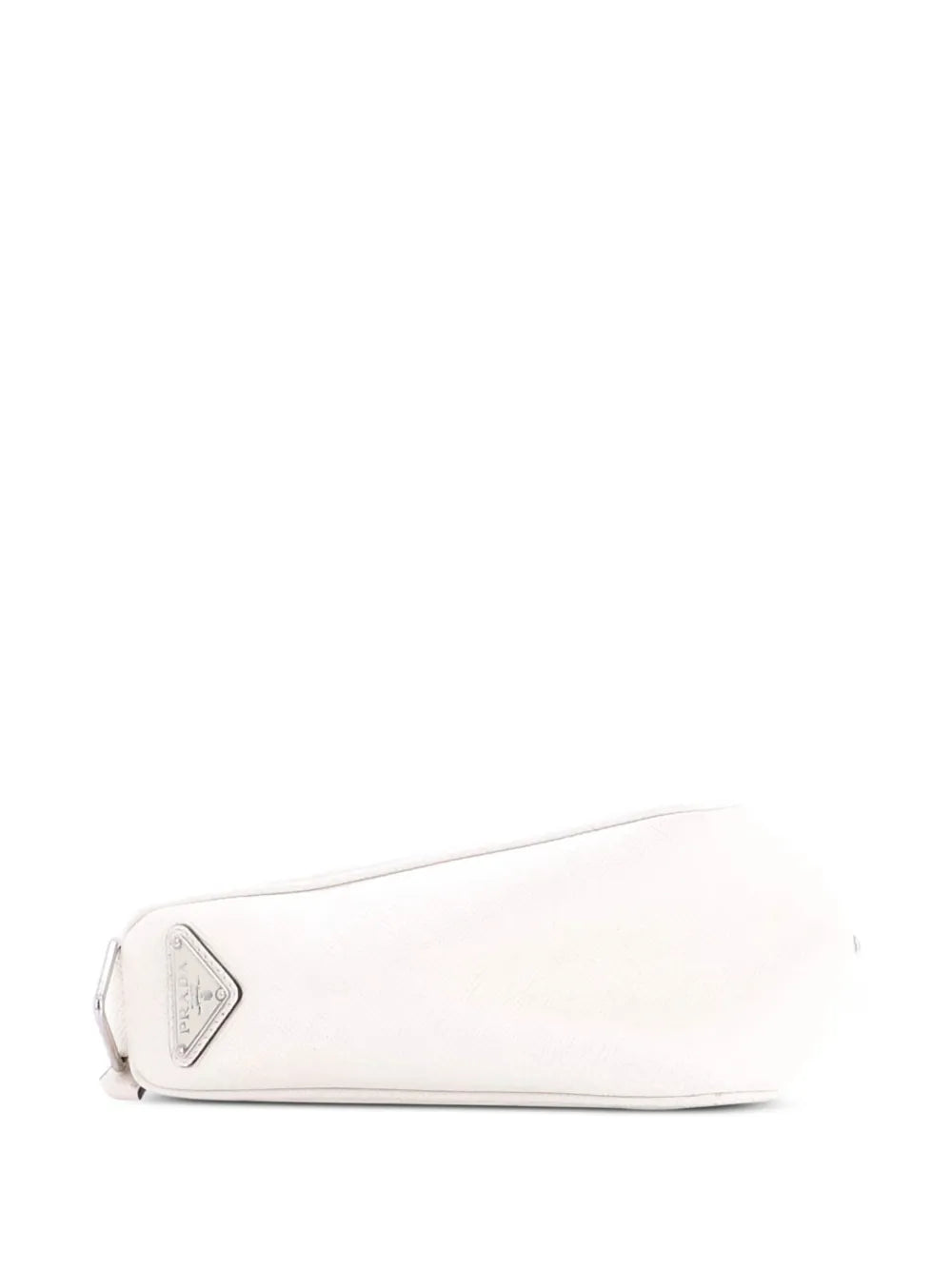 Pre-OwnedPrada Pre-OwnedTriangle Logo Zip Saffiano Leather Small crossbody bag
