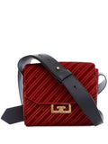 Pre-OwnedGivenchy Pre-Owned2000-2025 Mini Velvet Diagonal Eden Flap shoulder bag