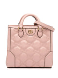 Pre-OwnedGucci Pre-Owned2016-2025 Mini GG Matelasse Leather Top Handle Bag satchel