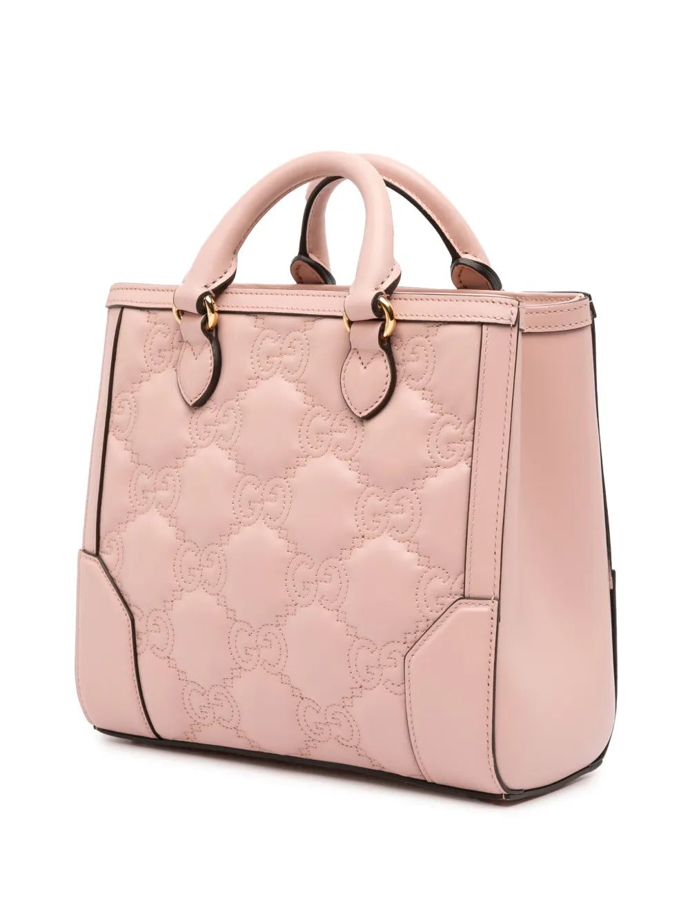 Pre-OwnedGucci Pre-Owned2016-2025 Mini GG Matelasse Leather Top Handle Bag satchel