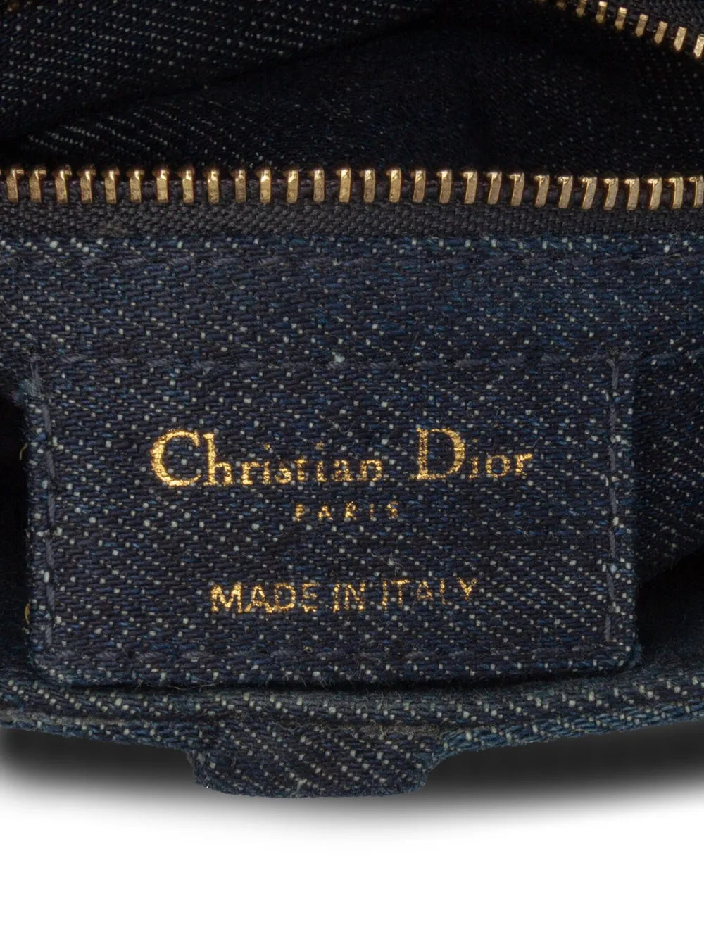 Pre-OwnedChristian Dior Pre-Owned2019 Denim Tie Dye Saddle Bag shoulder bag