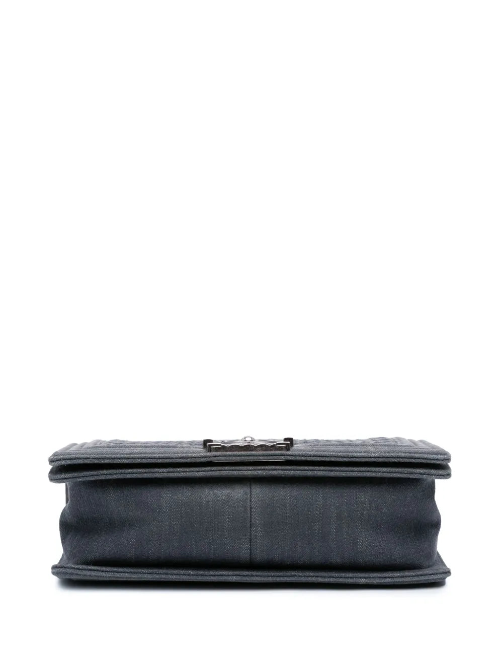 Pre-OwnedCHANEL Pre-Owned2016-2017 Medium Embossed Denim Boy Flap crossbody bag