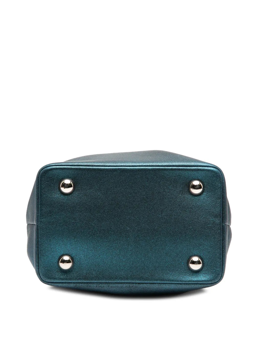 Pre-OwnedCHANEL Pre-Owned2016-2017 CC Metallic Calfskin vanity bag