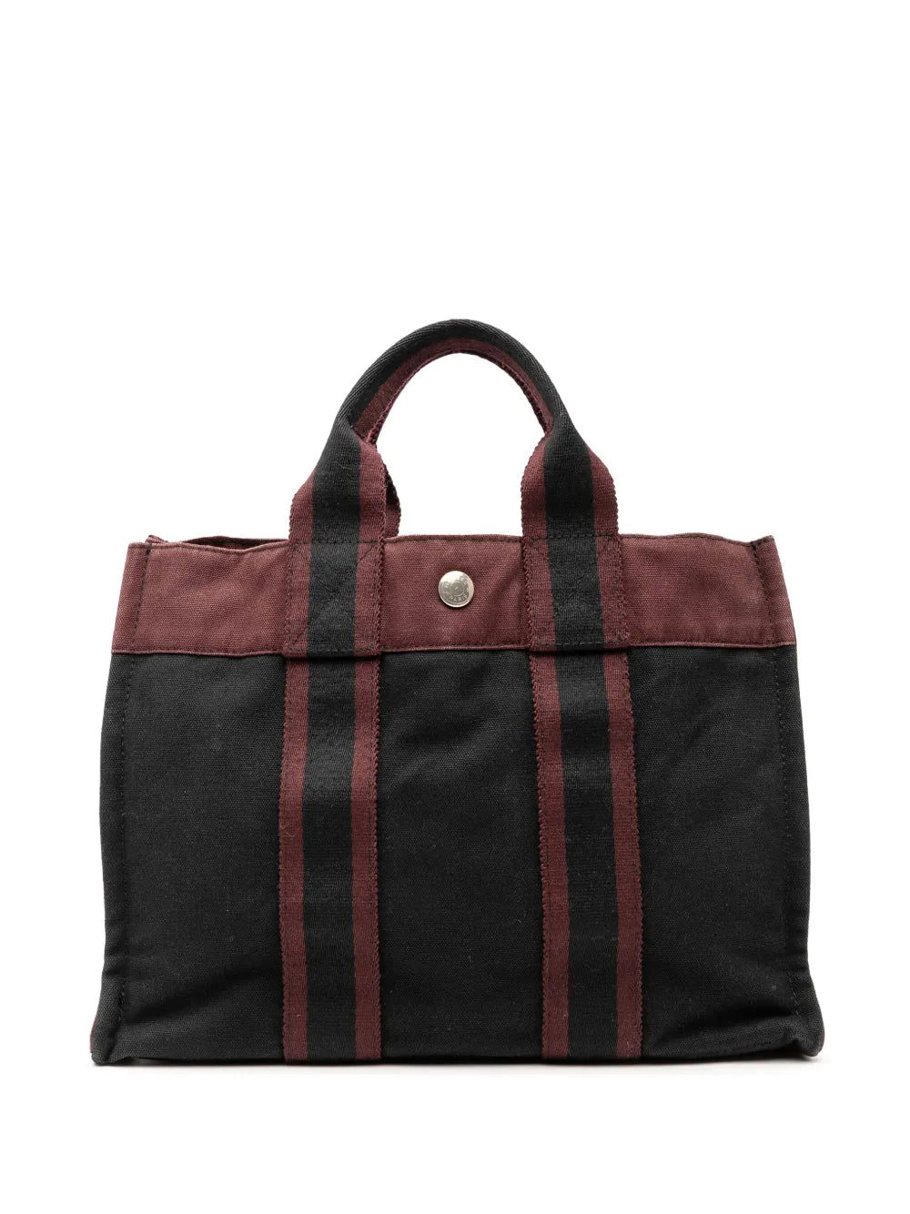 Pre-OwnedHerm??re-Owned20th Century Bicolor Canvas Fourre Tout PM tote bag