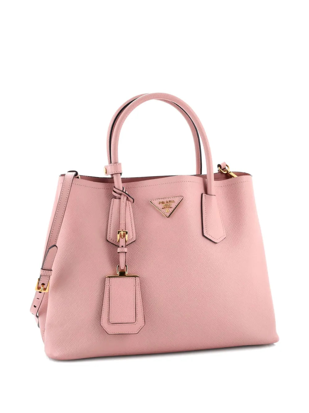 Pre-OwnedPrada Pre-OwnedCuir Double Saffiano Leather Medium tote bag