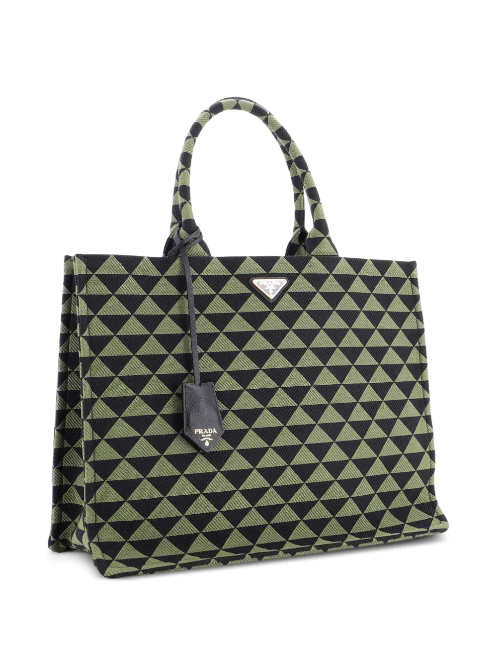 Pre-OwnedPrada Pre-OwnedSymbole Shopper Jacquard Large tote bag