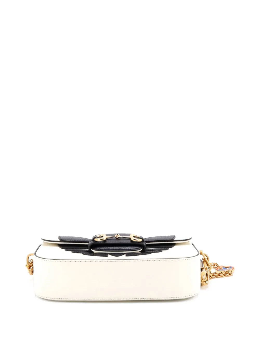 Pre-OwnedGucci Pre-Ownedx Adidas Horsebit 1955 Leather East West shoulder bag