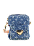 Pre-OwnedLouis Vuitton Pre-OwnedFairfax Pochette LV Remix Monogram Denim crossbody bag