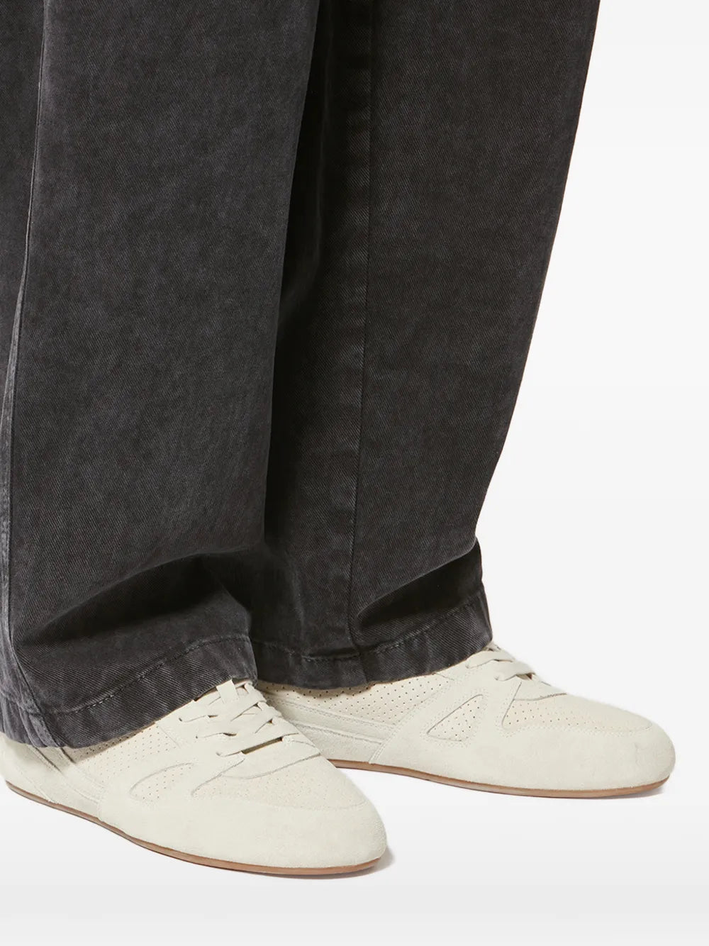 Marant Perforated Leather Low Sneakers