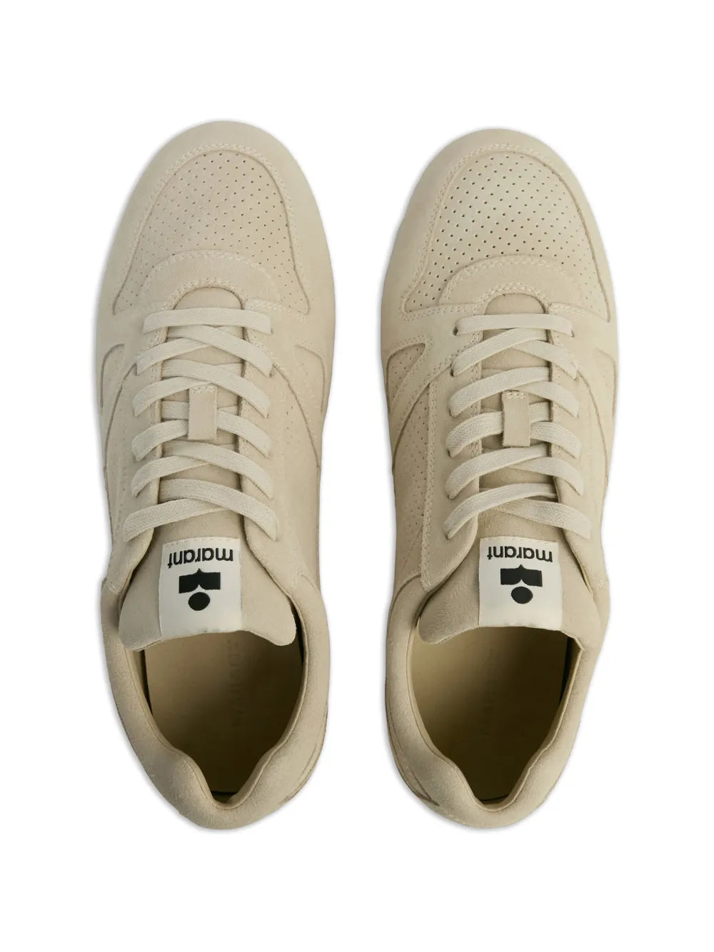 Marant Perforated Leather Low Sneakers