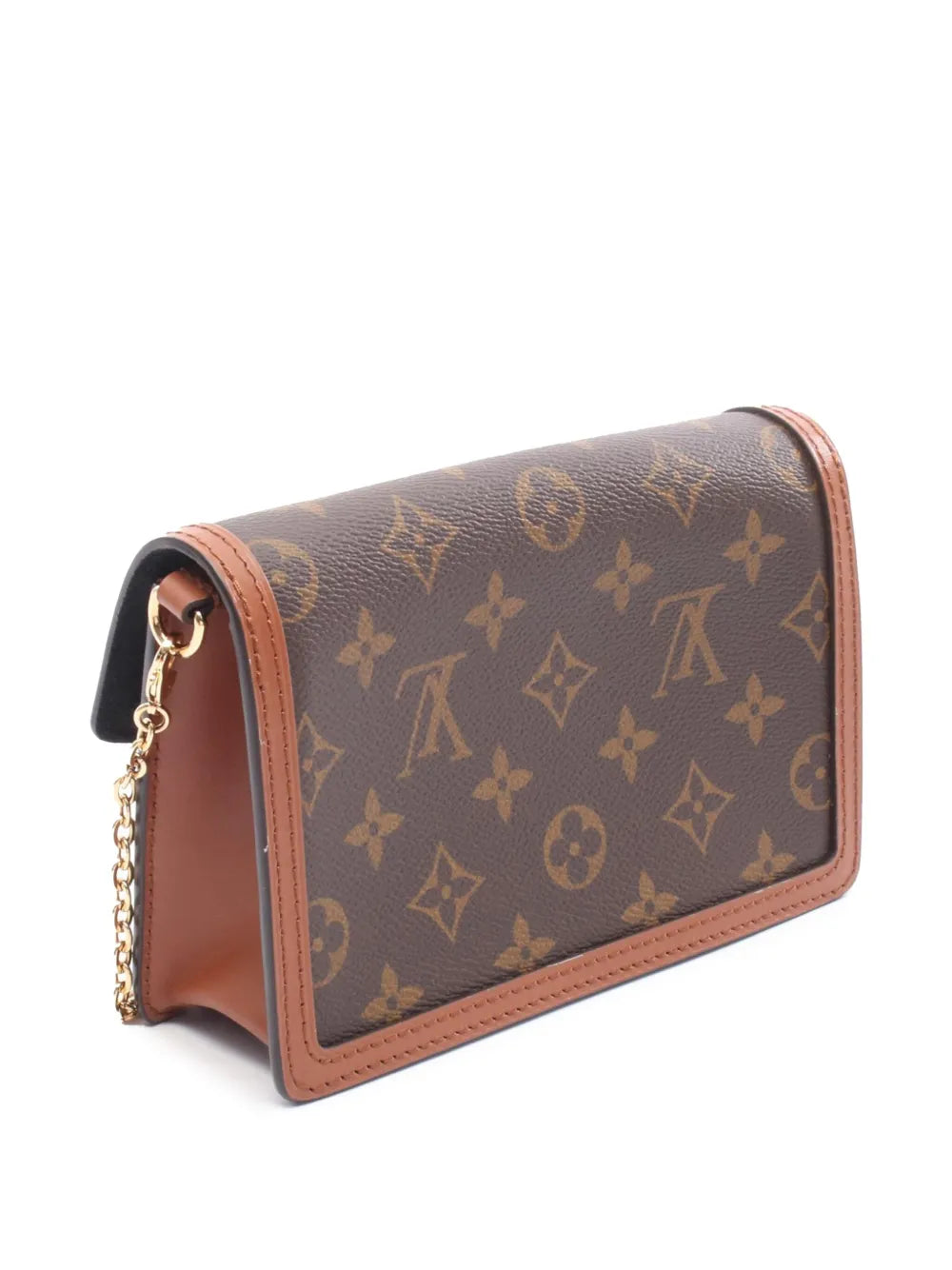 Pre-OwnedLouis Vuitton Pre-Owned2021-2025 Monogram Reverse Dauphine Wallet on Chain crossbody bag