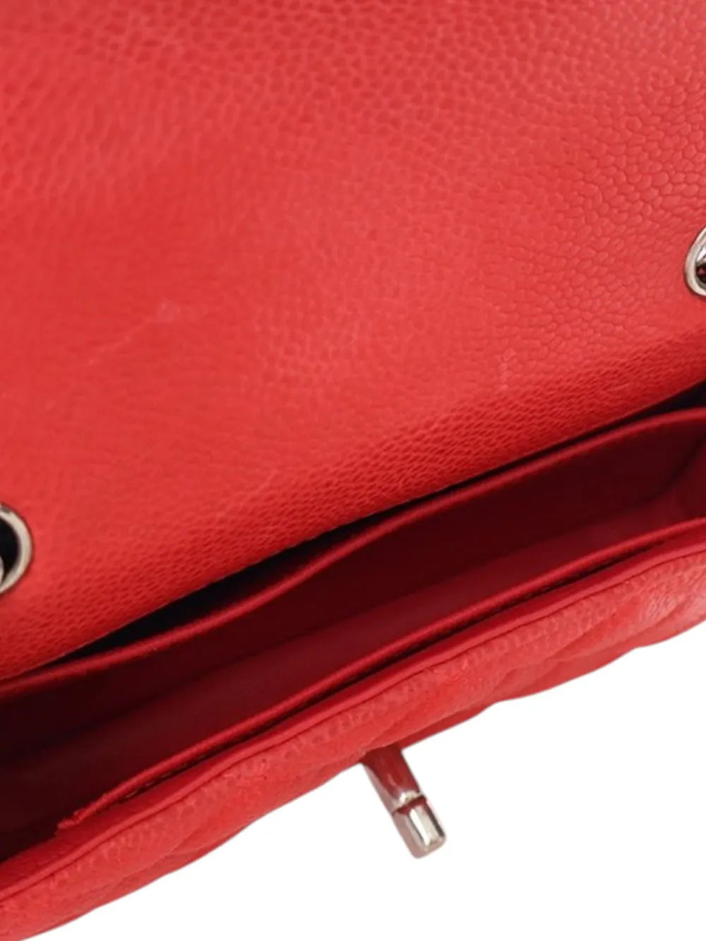 Pre-OwnedCHANEL Pre-Owned2012-2013 Extra Mini Rectangular Classic Caviar Single Flap crossbody bag