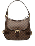 Pre-OwnedLouis Vuitton Pre-Owned2006 Damier Ebene Highbury shoulder bag