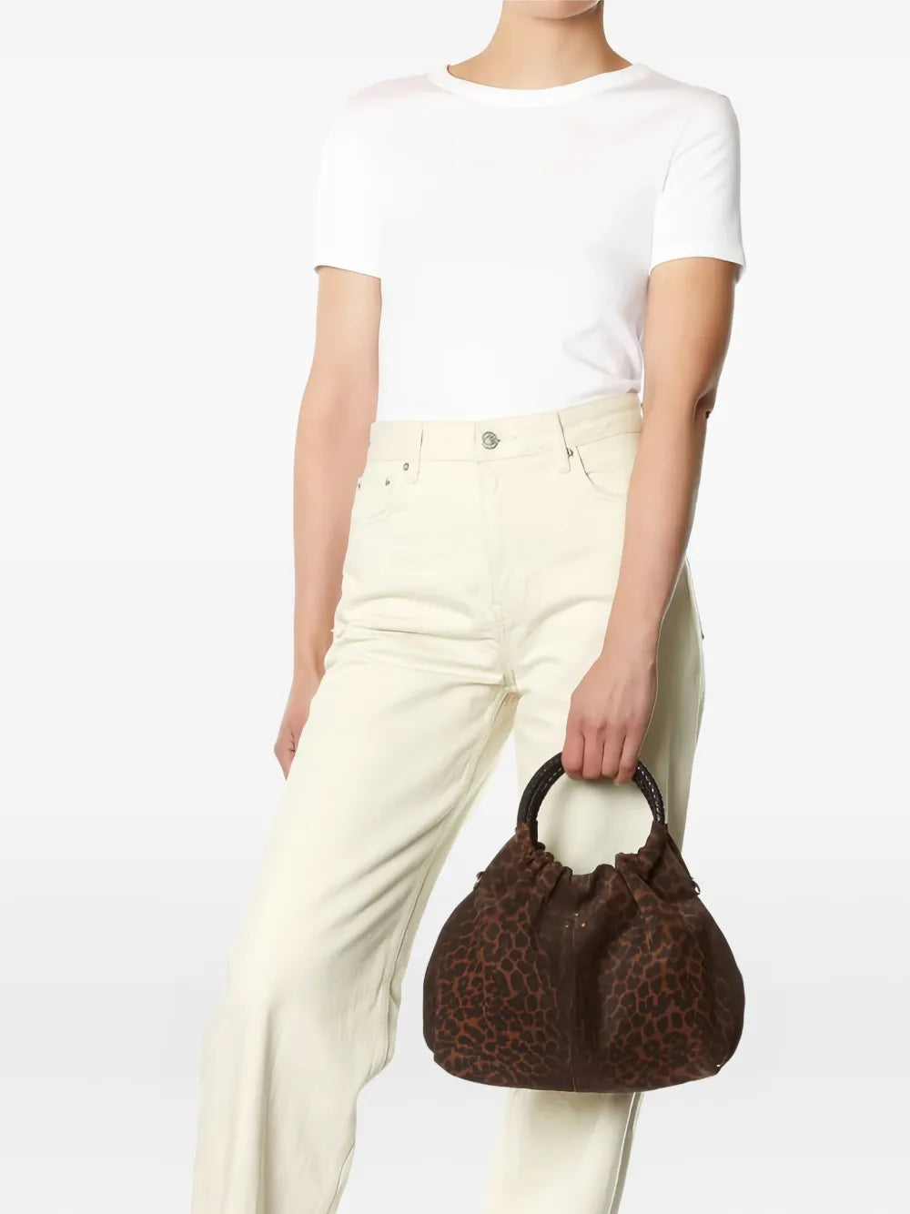 Je Dreyfussmedium Gordi leopard-print tote bag