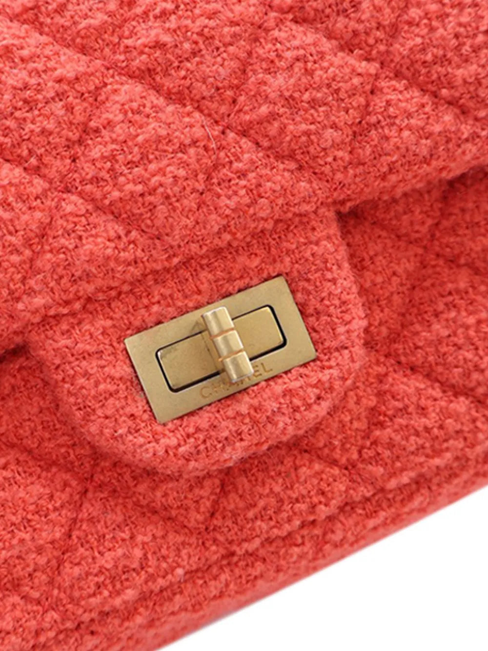 Pre-OwnedCHANEL Pre-Owned2020 Mini Reissue 2.55 Tweed Single Flap 224 crossbody bag