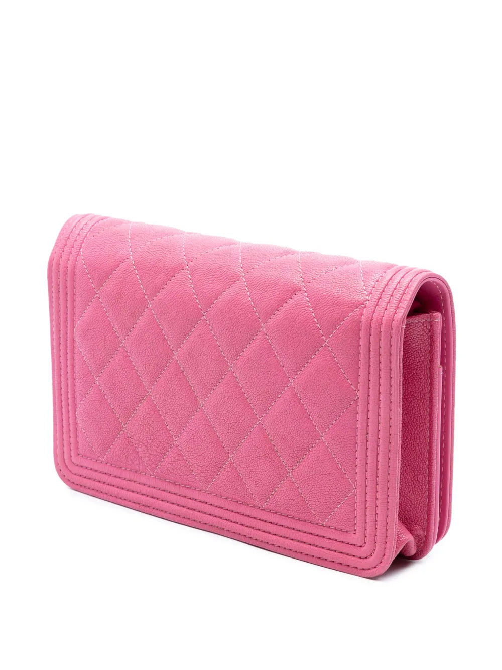 Pre-OwnedCHANEL Pre-Owned2018-2019 Small Quilted Caviar Boy Flap crossbody bag