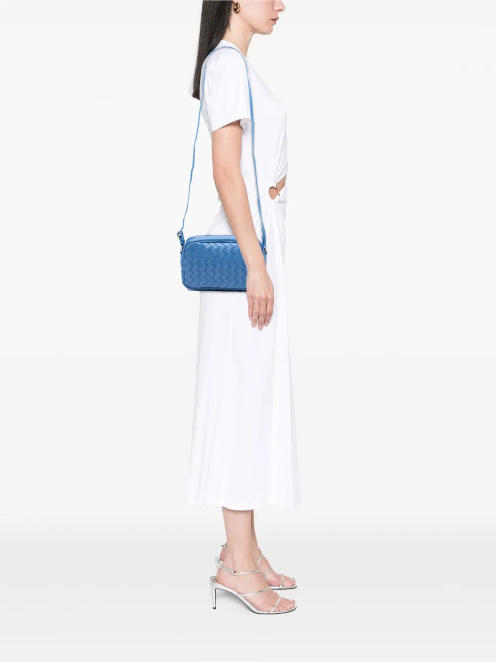 Pre-OwnedBottega Veneta Pre-Owned2012-2025 Small Nappa Intrecciato Camera Bag crossbody bag